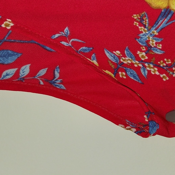 **SOLD**Pink Rose floral camisole tank, Sz S - Like NEW! no tags, mint condition - Picture 9 of 11